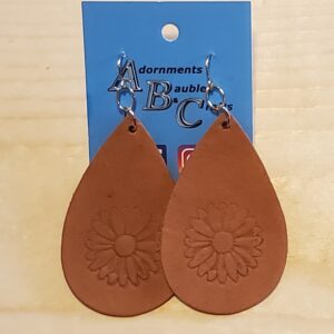 A sample of the stamps available for earrings.