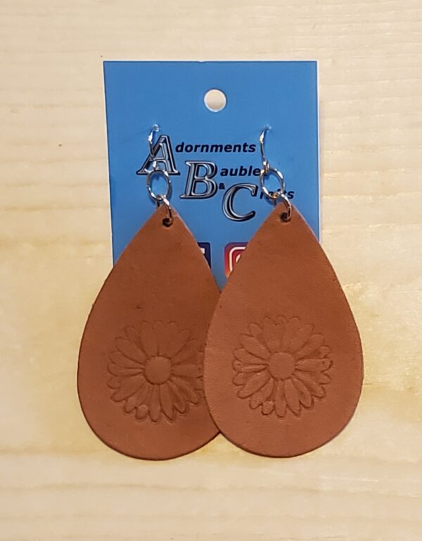 A sample of the stamps available for earrings.